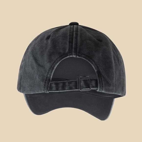 #29 Vintage Wash Black Hot Mess Graphic Baseball Cap - Picture 5 of 5